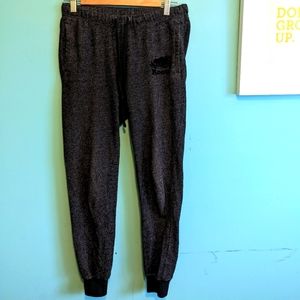 Roots joggers in dark charcoal